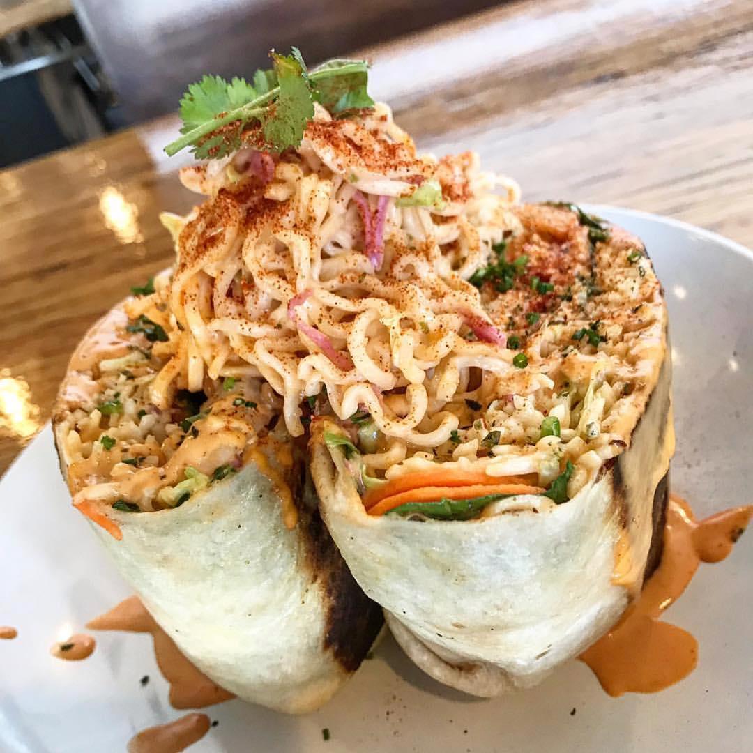 slap fish restaurant | | Lobster Ramen Burrito